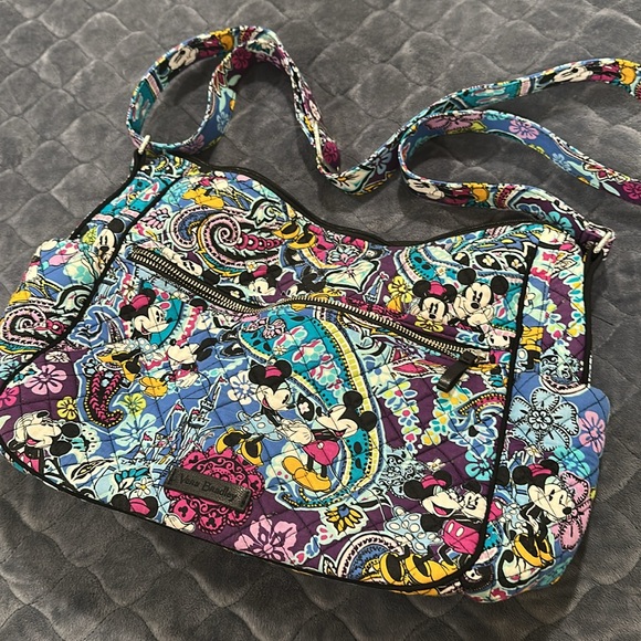 Vera Bradley Disney Paisley Celebration Crossbody Bag - Picture 2 of 8
